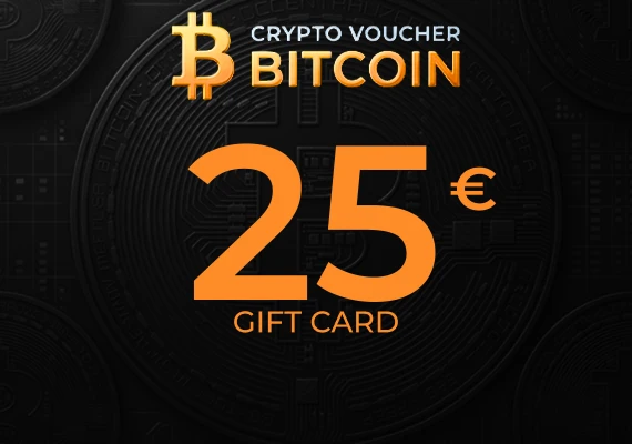 Crypto Voucher Bitcoin (BTC) 25 EUR Key - ROW